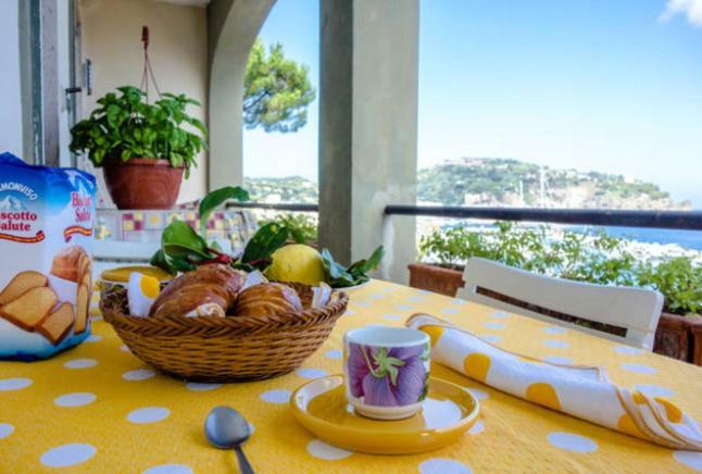 Ischia - Panoramic Apartment On The Sea Lacco Ameno  Luaran gambar